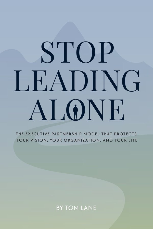 Stop Leading Alone book cover